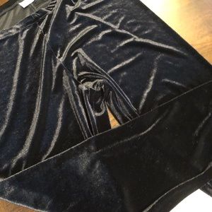 Avenue black velvet leggings 18/20 plus size